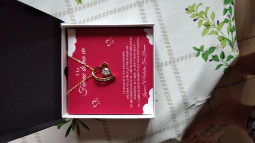 Customer photo review of Saint-Valentin - Édition Limitée - À la femme de ma vie