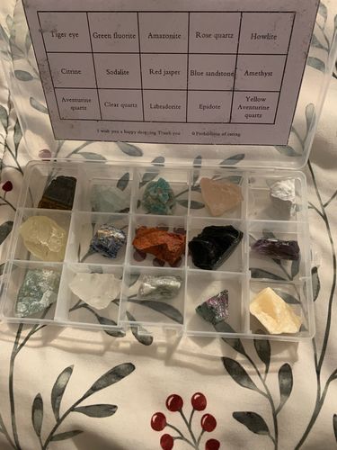 Customer photo review of Gems From All Over The World Gift Set