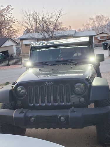 Customer photo review of Black & White Modern Tattered US Flag