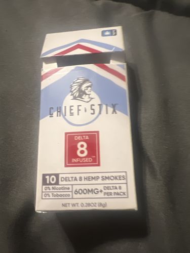Customer photo review of Chief Stix THCO Hemp Smokes - Sativa (10ct/pack)