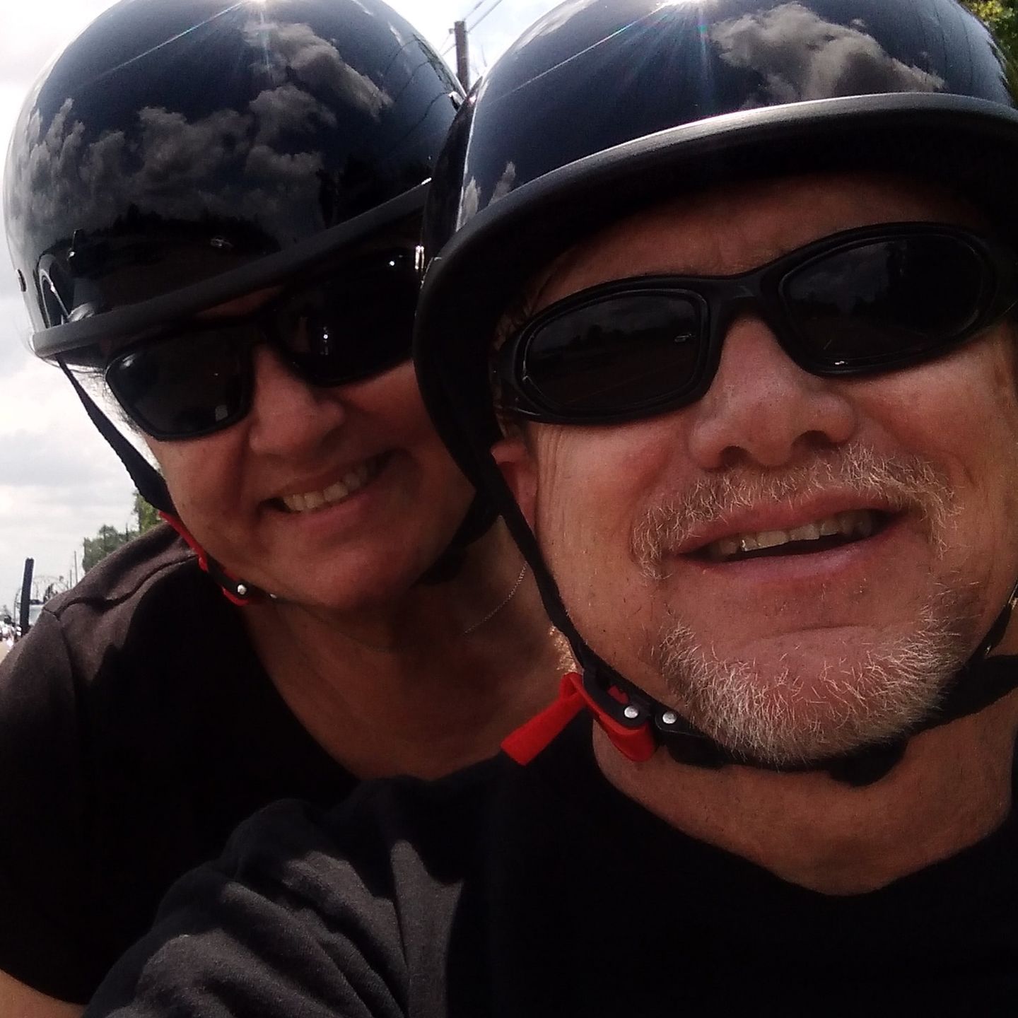 Customer photo review of Smallest Lightest SOA DOT Beanie Helmet / Gloss Black