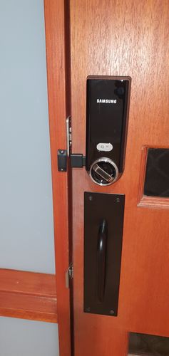 Customer photo review of Digital Door Lock SHS-3321