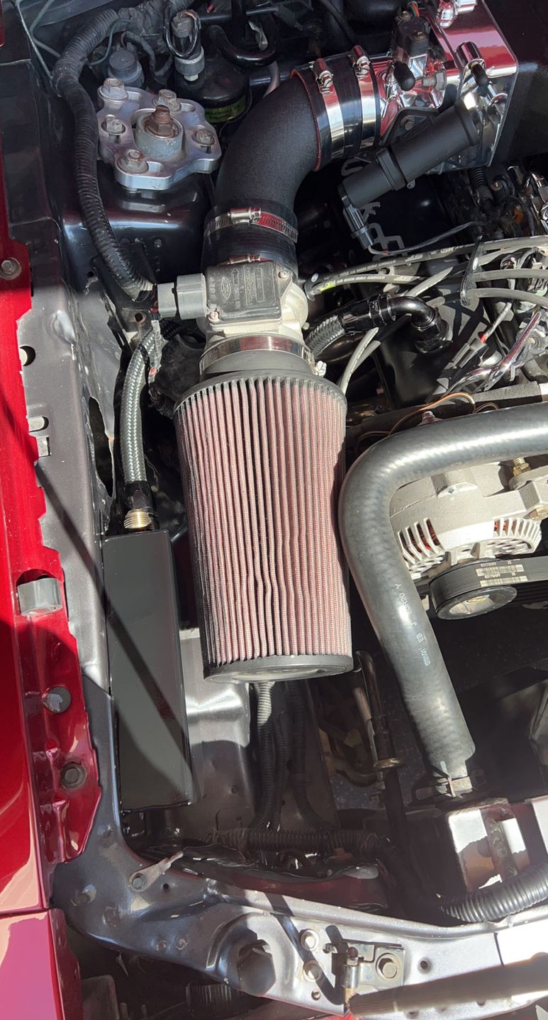 Customer photo review of SBC 10AN Valve Cover Adapter Fittings for Push-In Grommet (Pair) 34-00031
