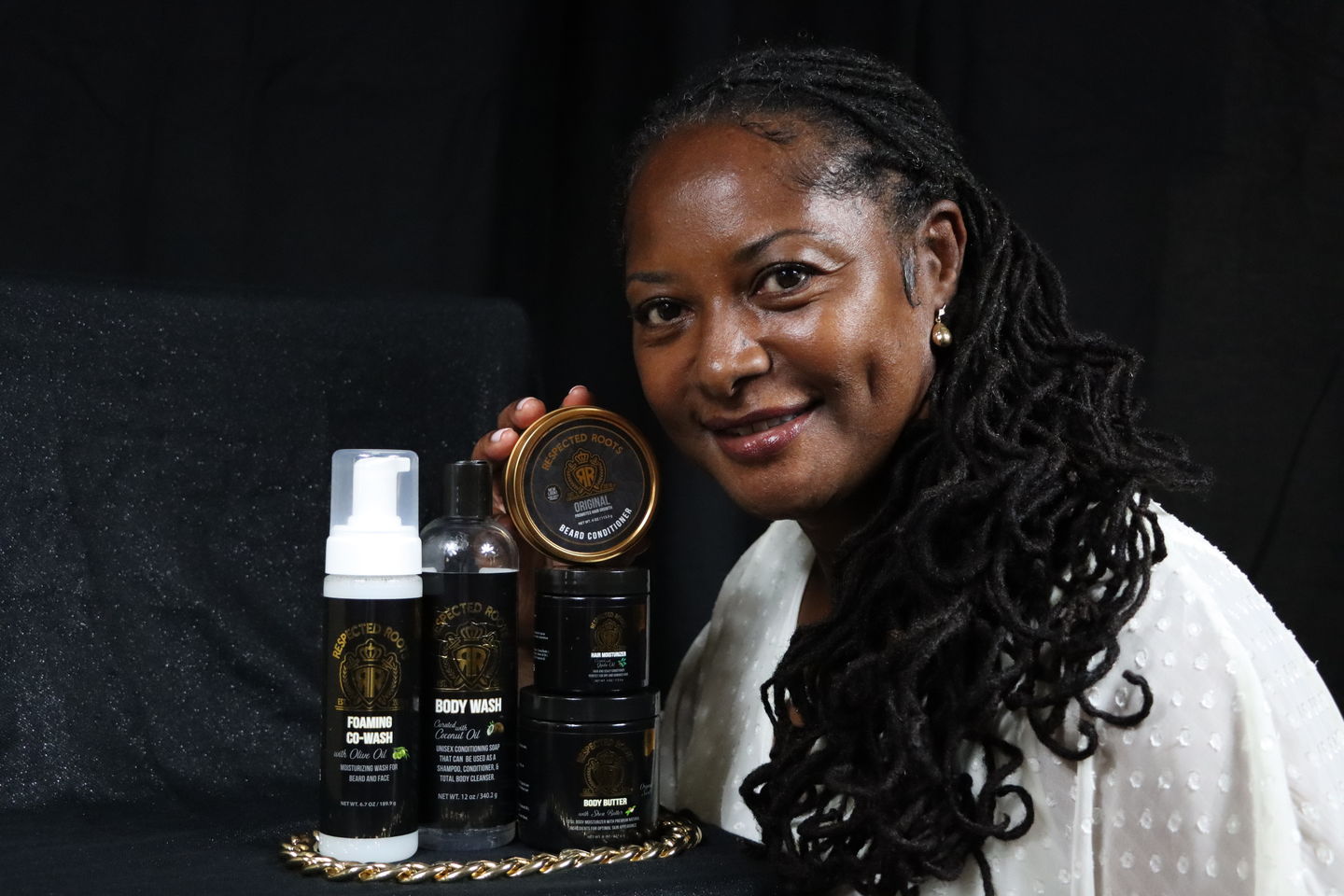 Customer photo review of Respected Roots Self Care Kit