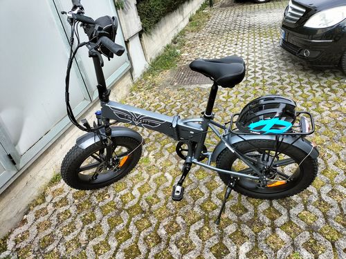 Customer photo review of [ Pre-sale ] Engwe EP-2 Pro 2022 Version 750W Folding Fat Tire Electric Bike 13Ah 35km/h 100km