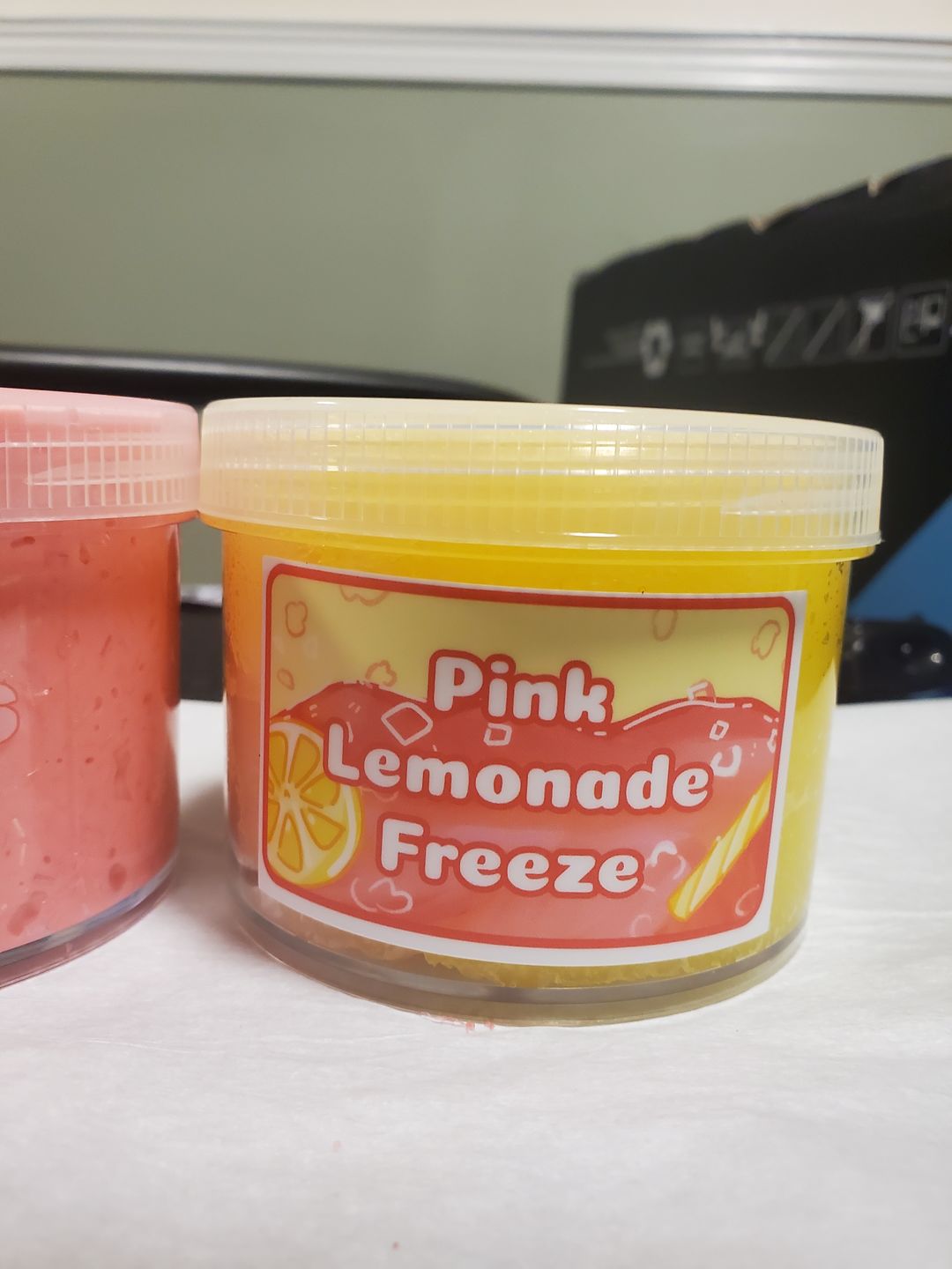 Customer photo review of pink lemonade freeze