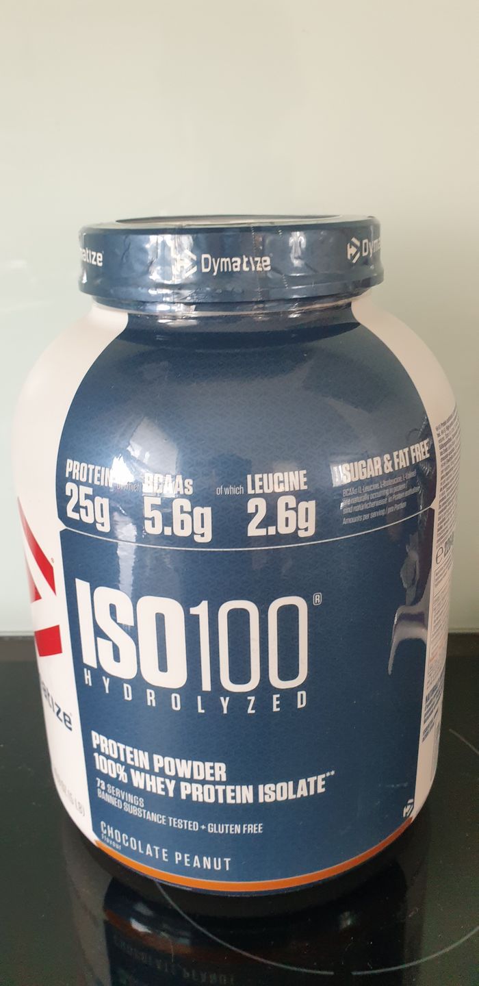 Customer photo review of Dymatize ISO 100 (932 g - 2.2 kg)