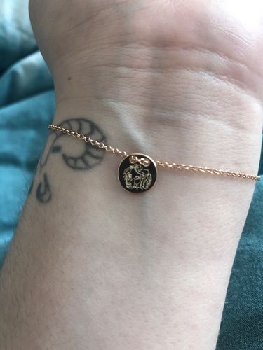 Customer photo review of Custom Love Bracelet