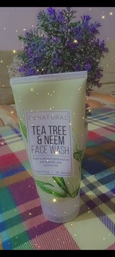Customer photo review of Tea Tree & Neem Face Wash