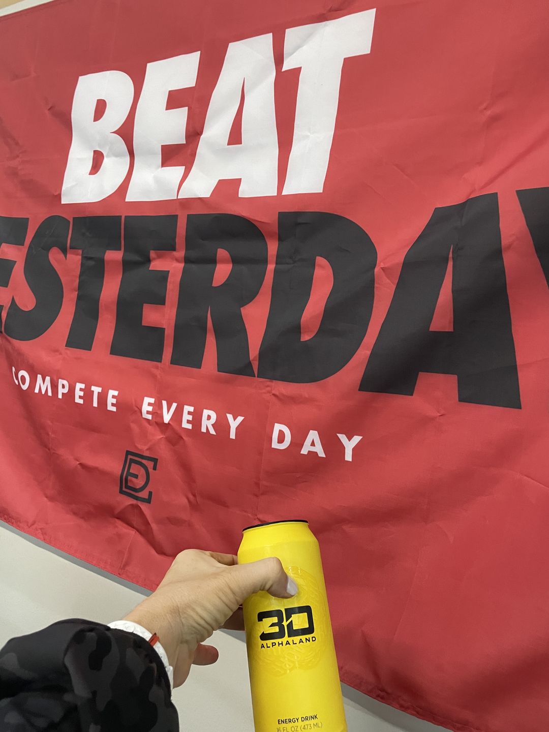 Customer photo review of Beat Yesterday (Flag)
