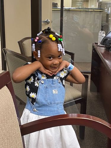 Customer photo review of Kid's Super healthy Hair kit
