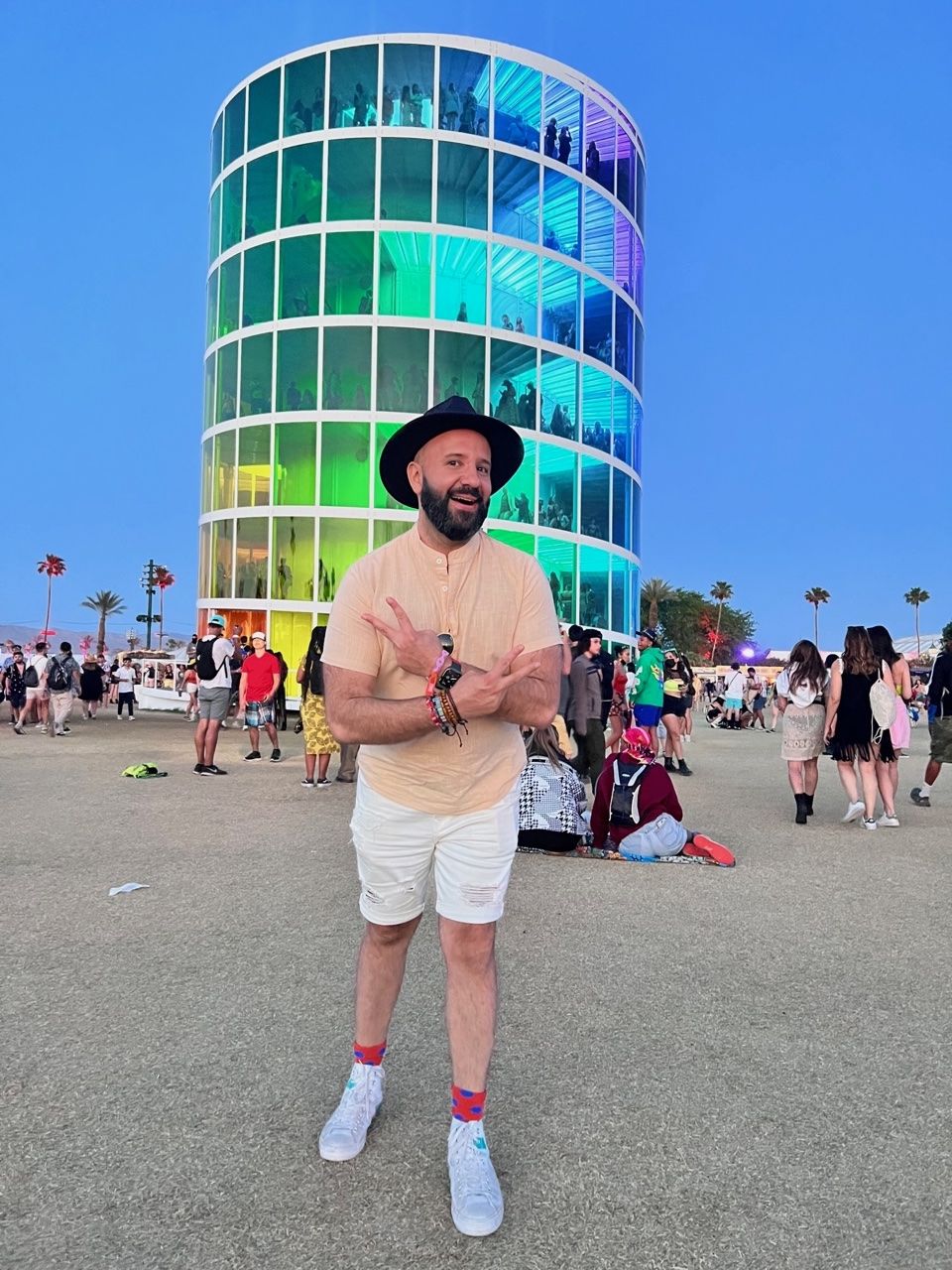 Customer photo review of Solid Color Basic Henley Shirts