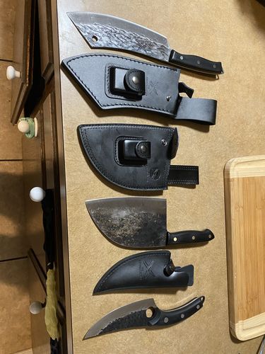 Customer photo review of 2 in 1 CAVEMAN Cleaver Limited Edition Bundel
