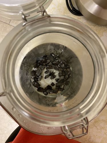 Customer photo review of Elite Shungite Stones (1-5 grams per stone)