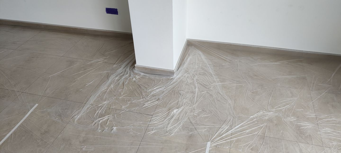 Customer photo review of Beveiligingsplastiek+afdektape 1.40x33m Core 20mm