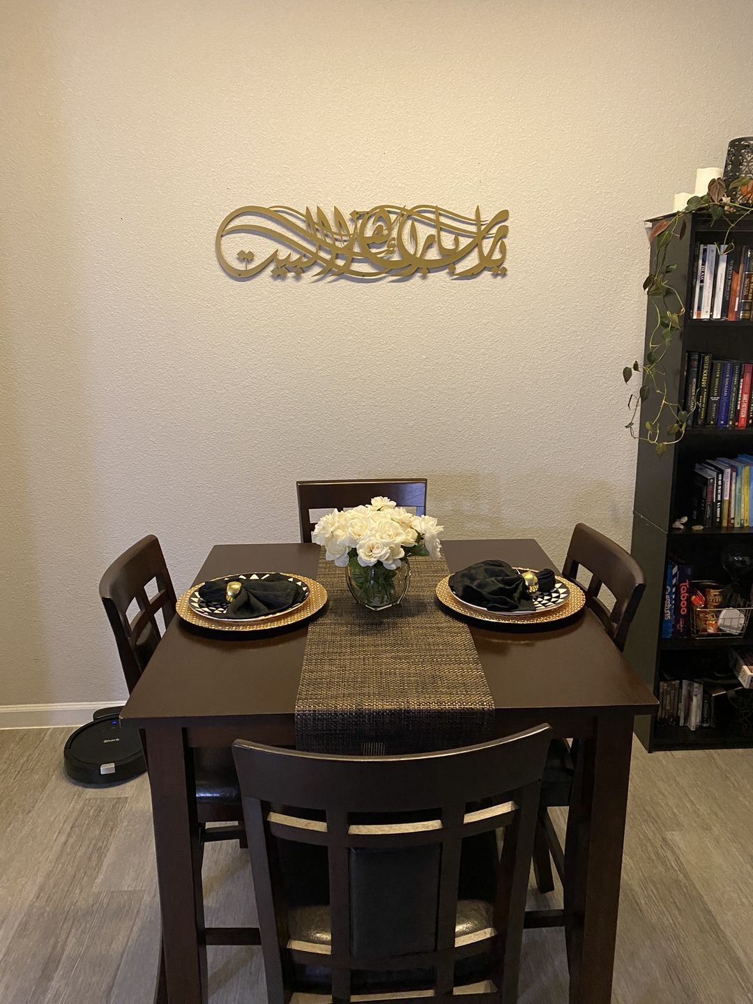 Customer photo review of Dua for Barakah Ya Allah Bless Our Home Metal Islamic Wall Art