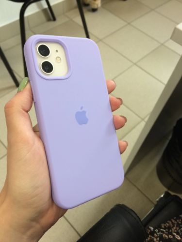 Customer photo review of iPhone Silicone Case (Lilac)
