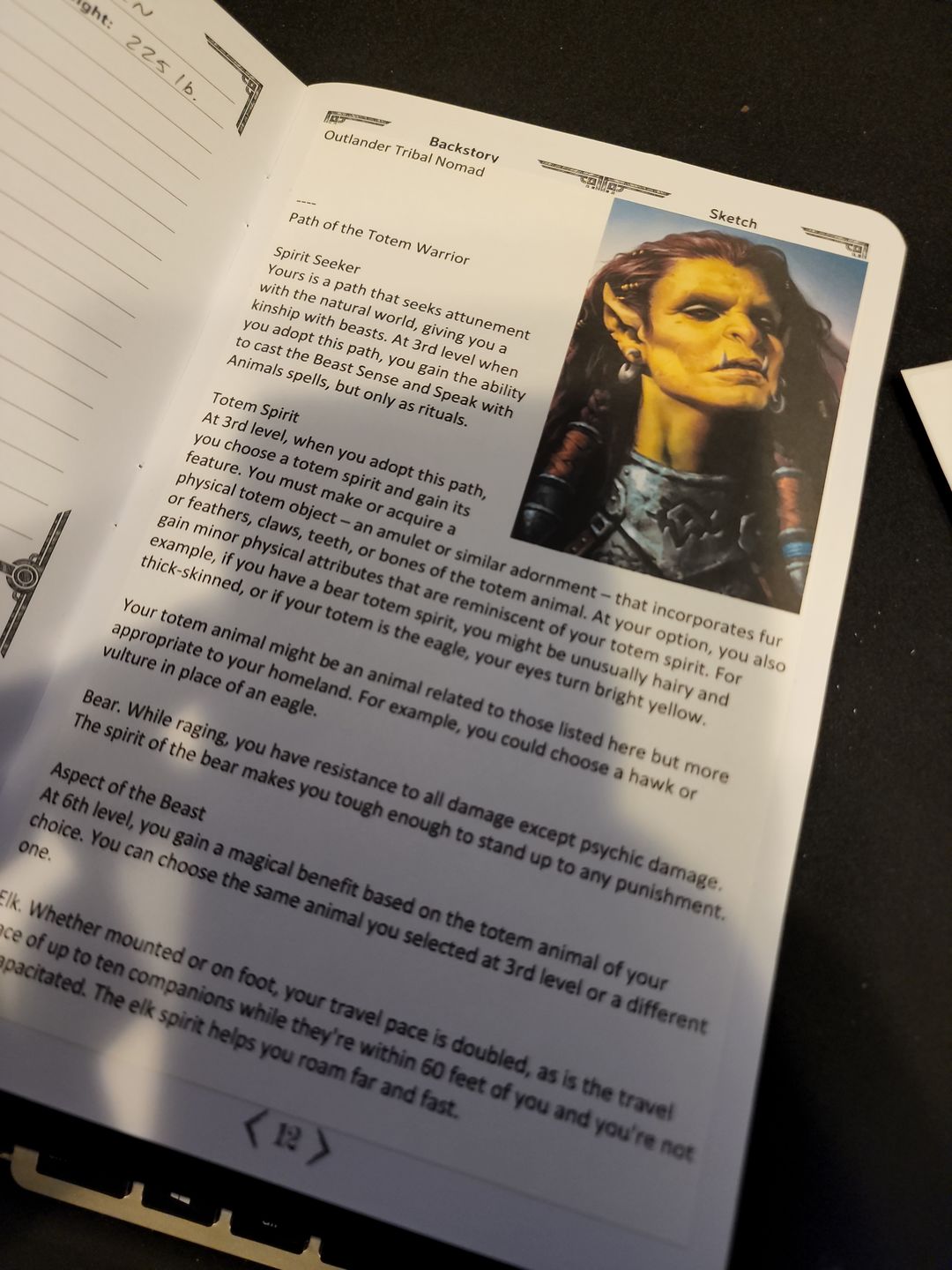 Customer photo review of Dungeon Notes Hero's Journals 3 Pack