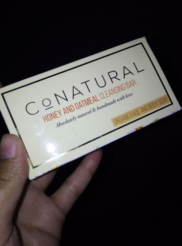 Customer photo review of Honey And Oatmeal Cleansing Bar