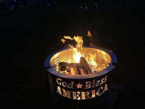 Customer photo review of MYFIRESIDE PIT 24 - BIG GUY
