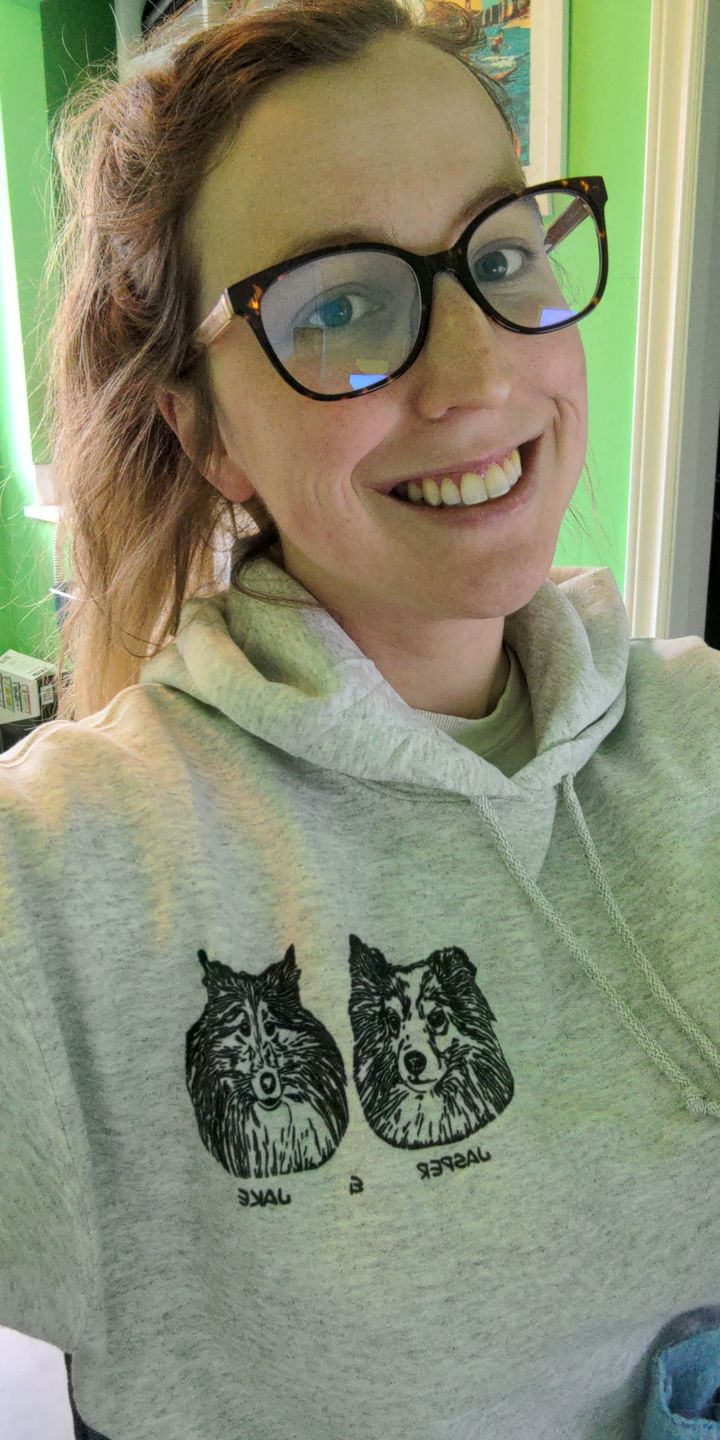 Customer photo review of Custom Pet T-Shirt