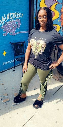 Customer photo review of S.H Unisex Shirt Match Dunk Low 'Black Multi-Camo'