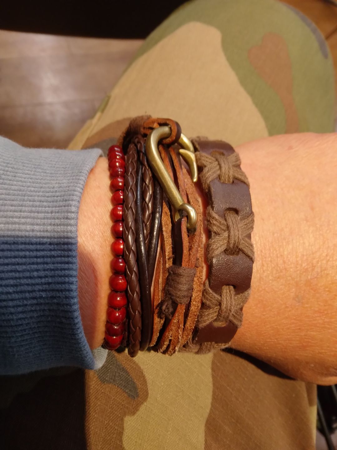 Customer photo review of Bracelet Gautama