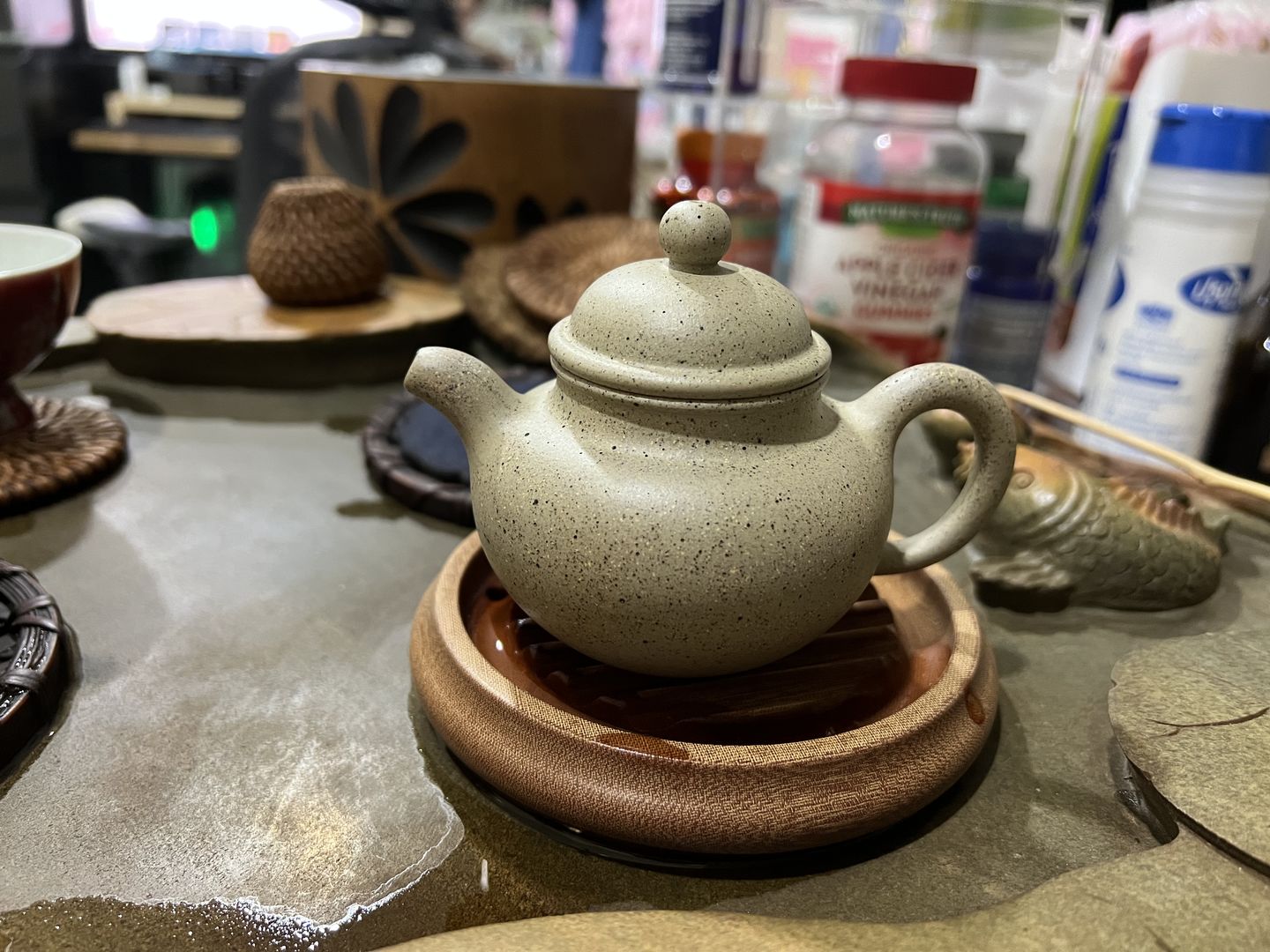 Customer photo review of 掇球 Duo Qiu 150ml High Fired No.4 Mine Ben Shan Duanni (rare) Shen Ye Qin