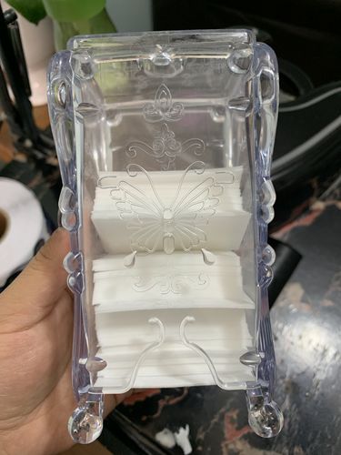 Customer photo review of Porta Gasas Transparente