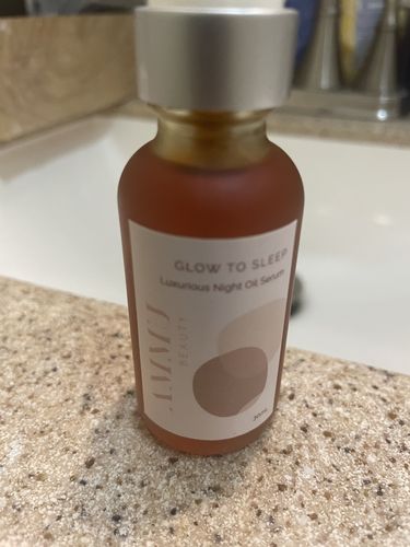 Customer photo review of Glow And Sculpt Kit | Facial Oil + Sculpting Spoon