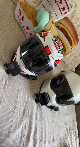 Customer photo review of Biltwell Lane Splitter Camera Mount