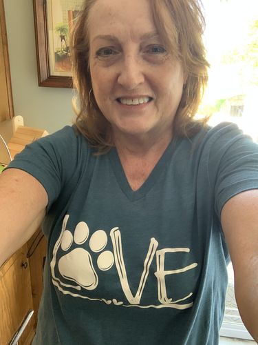 Customer photo review of Dog Love V-Neck - Project 2520
