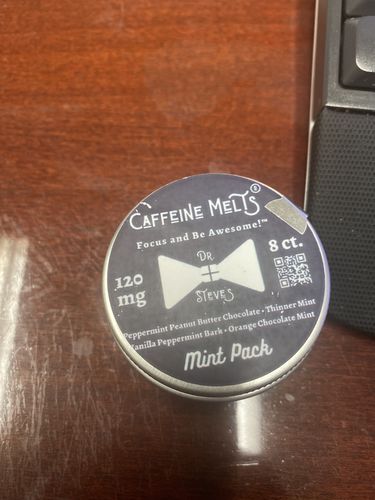 Customer photo review of Cherry Lemon 150mg Caffeine Melts® PLUS (10mcg B-12, 8/15ct)