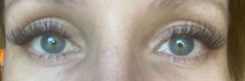 Customer photo review of BOND GIRL Wimpernkleber schwarz