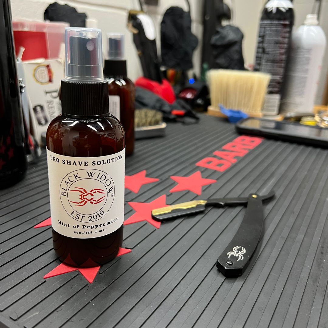 Customer photo review of PRO SHAVE SOLUTION (4 oz)