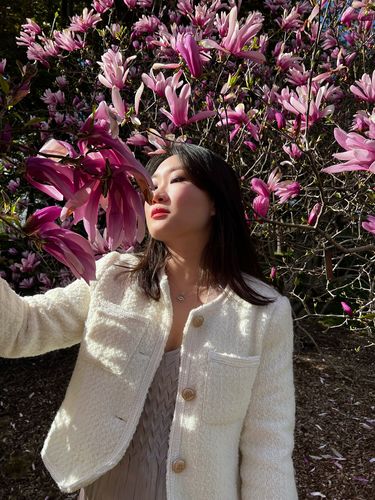 Customer photo review of Emilie Tweed Jacket (SELECT SIZES FOR PRE-ORDER)