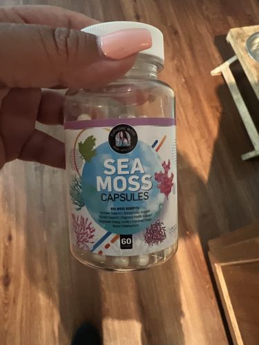 Customer photo review of Sea Moss Irish Moss Powder Capsules- 30 Day Supply