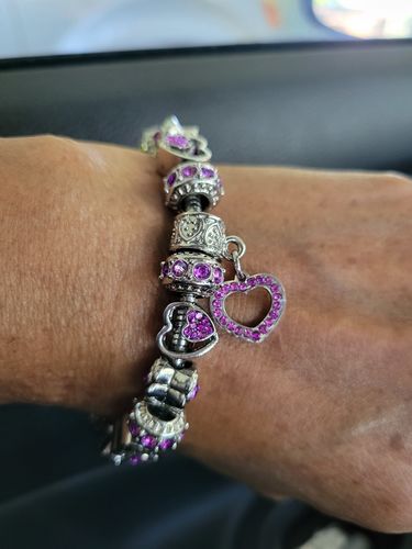 Customer photo review of Birthstone Bracelets