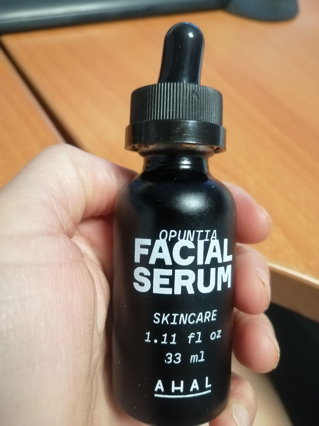 Customer photo review of Opuntia Facial Serum / Suero Facial Opuntia