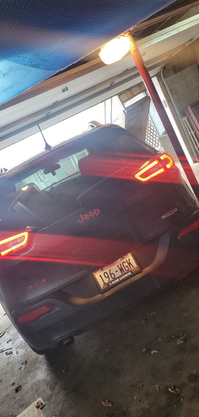Customer photo review of 4x4 Custom Color Emblem Overlay Decal Sticker