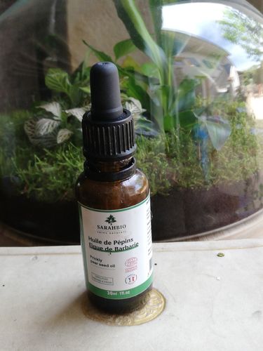 Customer photo review of Sarahbio - huile de pépins de figue de barbarie - 30 mL