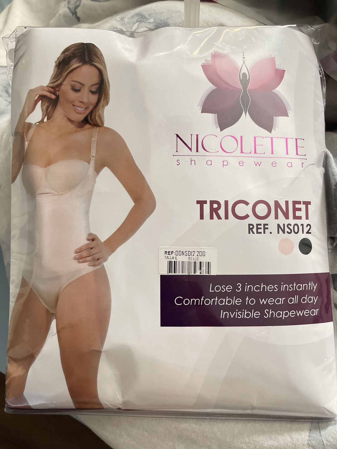 Customer photo review of Invisible Body Shaper NS012 with Thong