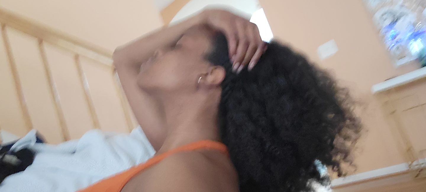 Customer photo review of Strengthening Jamaican Black Castor Oil Growth Serum