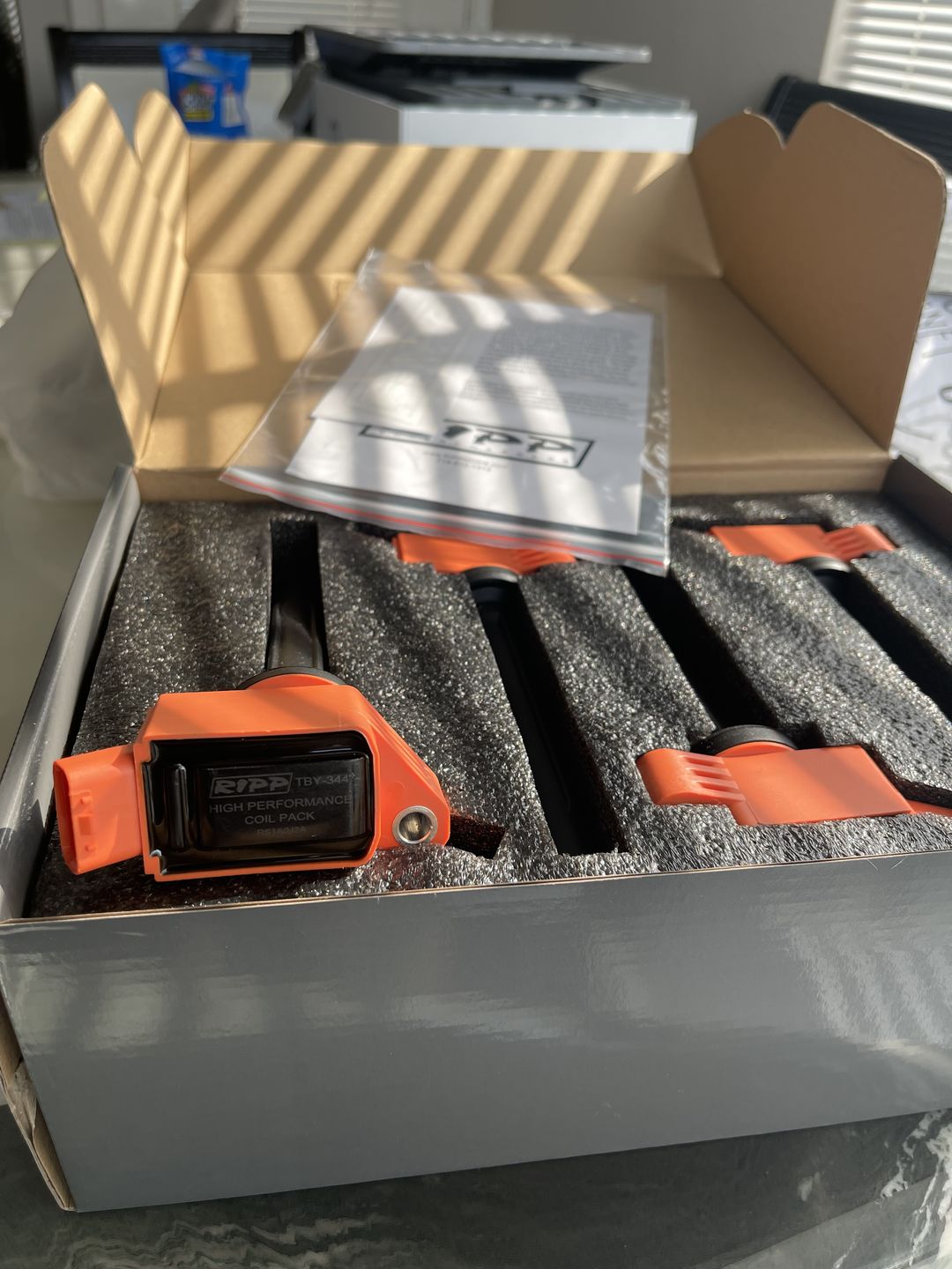 Customer photo review of Toyota / Lexus V8 High Performance Coil Packs
