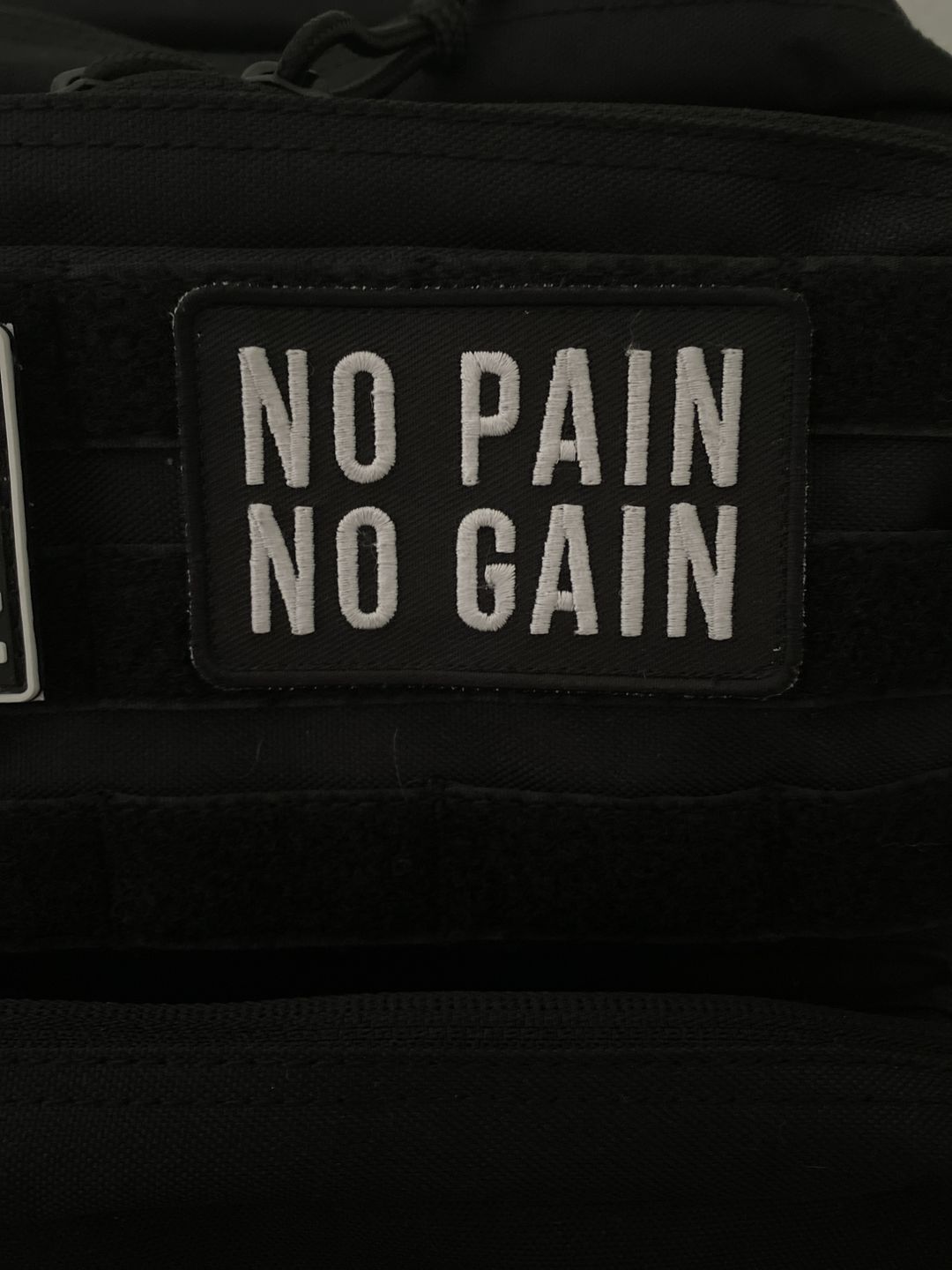 Customer photo review of Parche NO PAIN NO GAIN