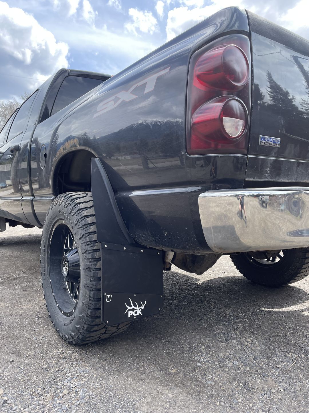 Customer photo review of Trigger Industries Standard Height Mud Flaps