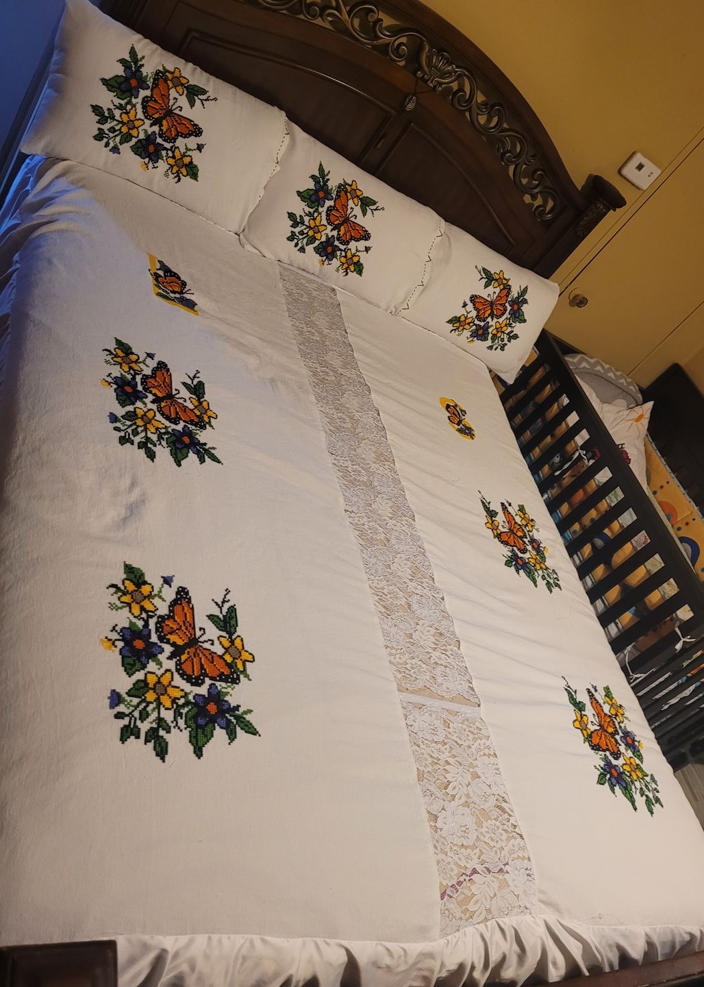 Customer photo review of AIDA MARIA #14 Count - Embroidery Cross-stitch Canvas by Fabrica Maria | 150cm wide - 100% Cotton