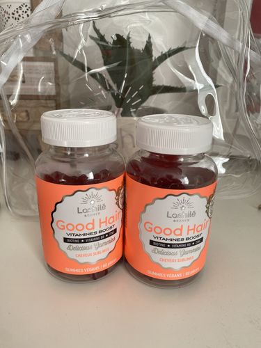 Customer photo review of Good Hair Vitamins - 6 mois