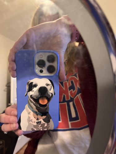 Customer photo review of Custom Pet Snap Case
