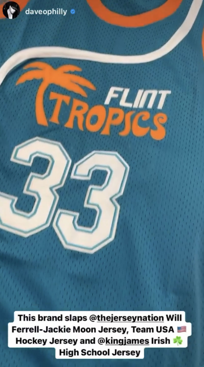 Customer photo review of Jackie Moon Flint Tropics Semi-Pro Movie Jersey
